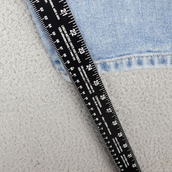 VINTAGE Lauren Ralph Lauren Jeans Womens 4 Petite 4P Blue Denim Straight LRL - Picture 6 of 10